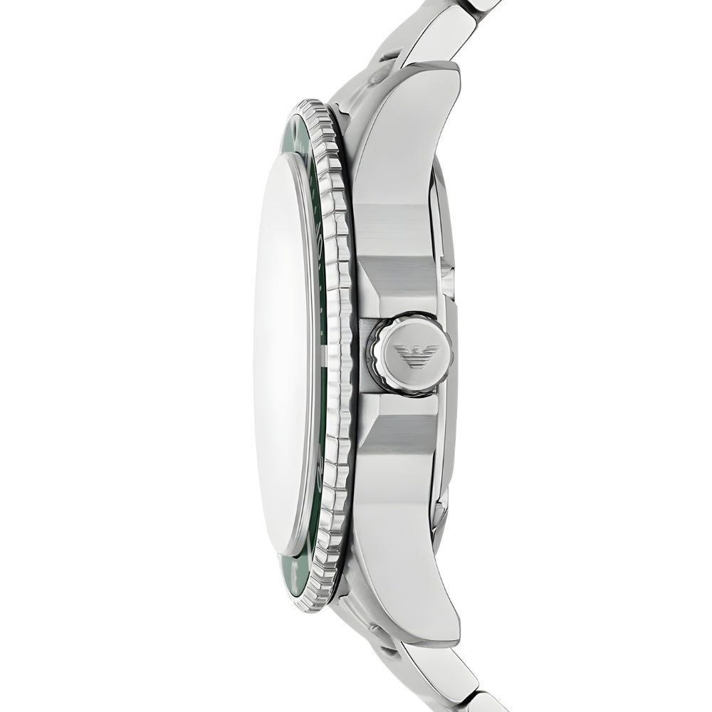 Emporio Armani World Explorer Solar Green Dial Men's Watch AR11698