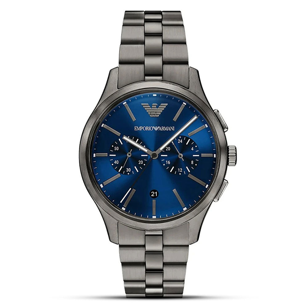 Emporio Armani Dario Chronograph Blue Dial Watch | AR11729