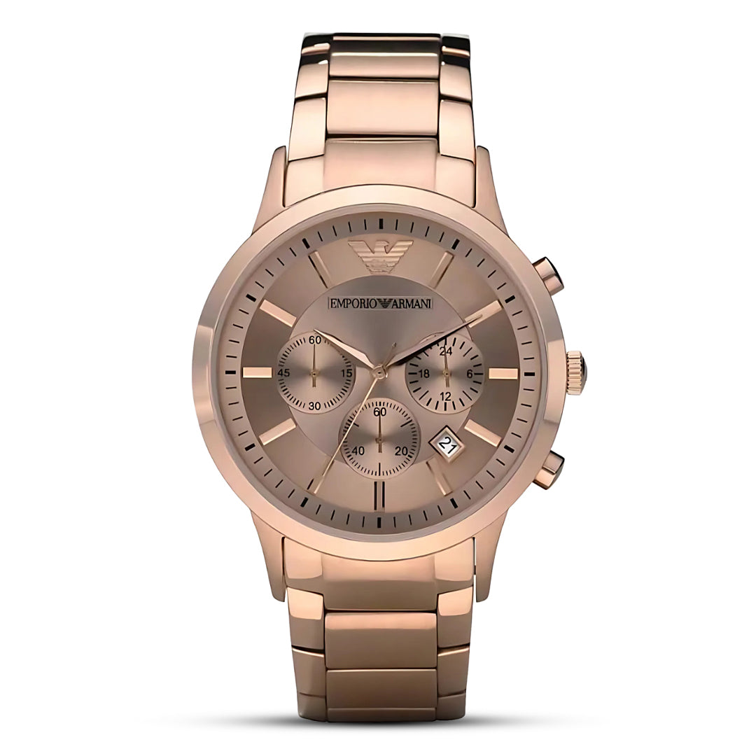 Emporio Armani Classic Rose Gold Tone Men's Watch | AR2452