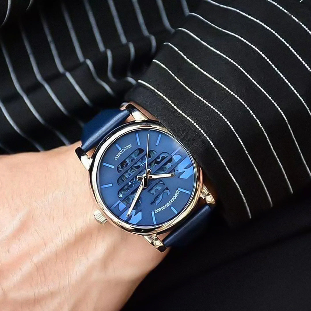 Emporio Armani Automatic Blue Dial Men's Watch | AR60030