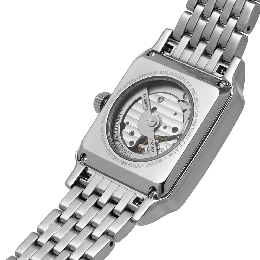 Emporio Armani Automatic Black Dial Men's Watch | AR60057