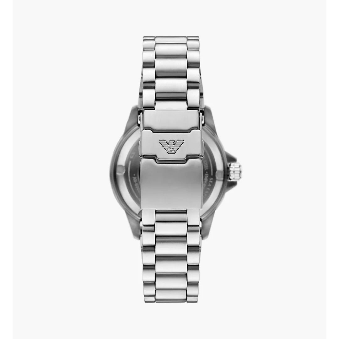 Emporio Armani Sea Explorer Automatic Yellow Dial Men's Watch | AR60083