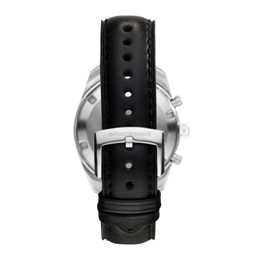 Emporio Armani Sportivo Chrono Black Dial Men's Watch | AR6009