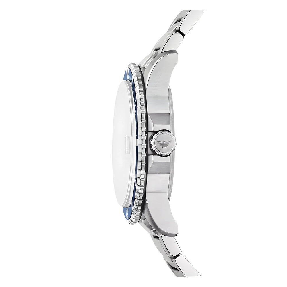 Emporio Armani Blue Arabic Dial Men's Watch | AR80076