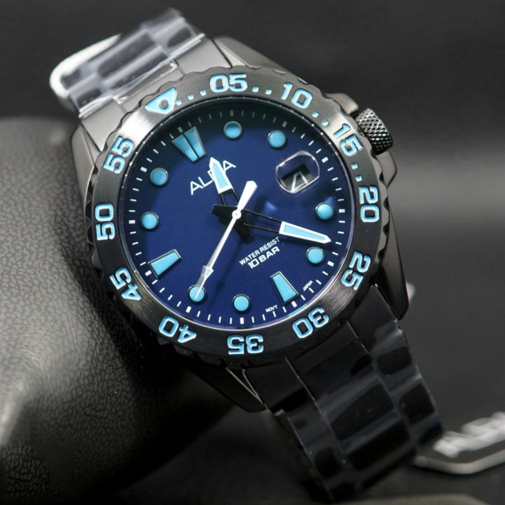ALBA BLUE DIAL QUARTZ MEN'S WATCH | AS9N27X
