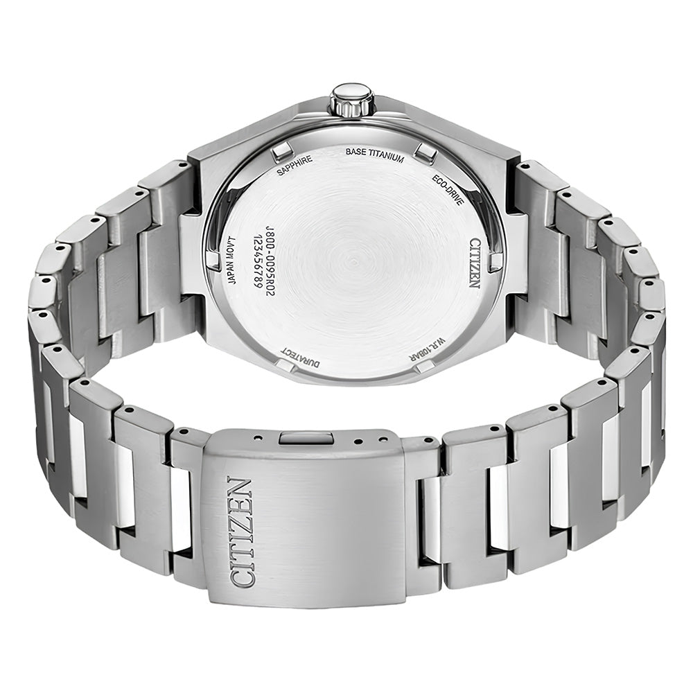 Citizen Zenshin Eco-Drive Super Titanium Green Dial Watch | AW0130-85X