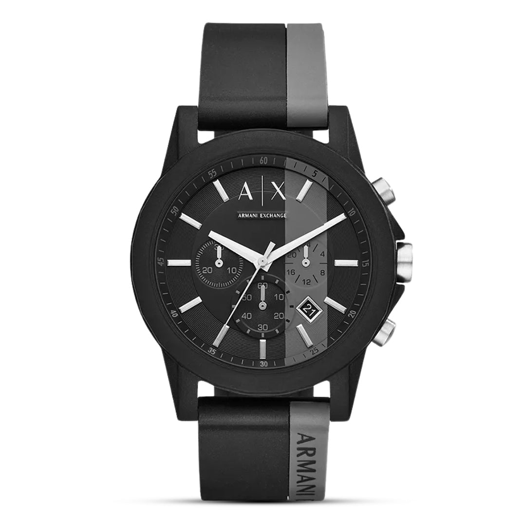 Armani Exchange Hampton Chronograph Grey Dial Men's Watch | AX1331