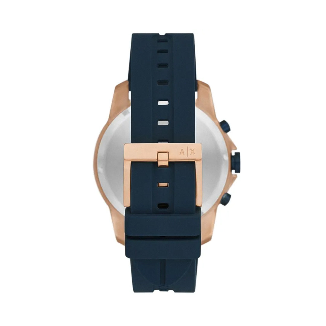 Armani Exchange Hampton Rose Gold Dial Men's Watch | AX1730