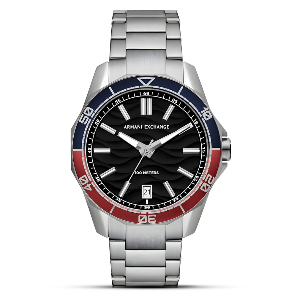 Armani Exchange Spencer Round Black Men Watch AX1955