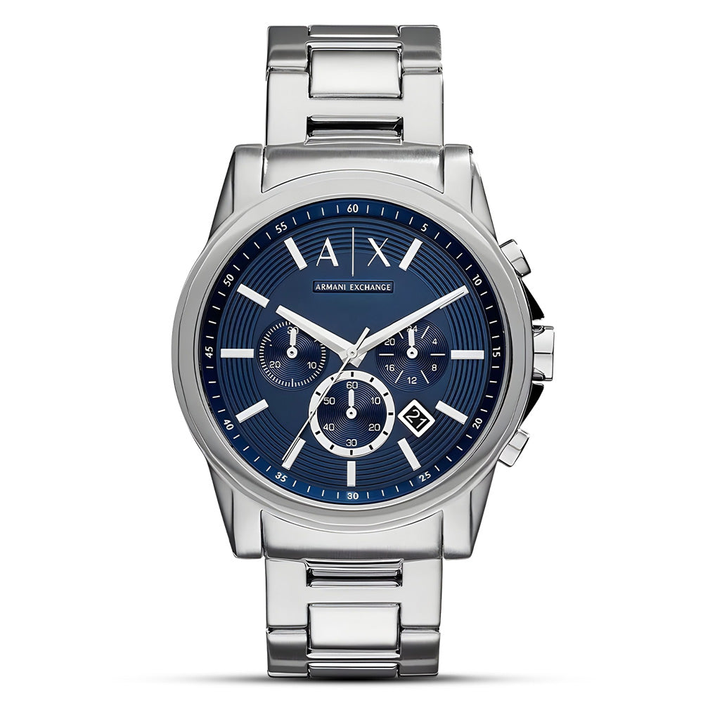 Armani Exchange Outerbanks Blue Chronograph Men's Watch AX2509