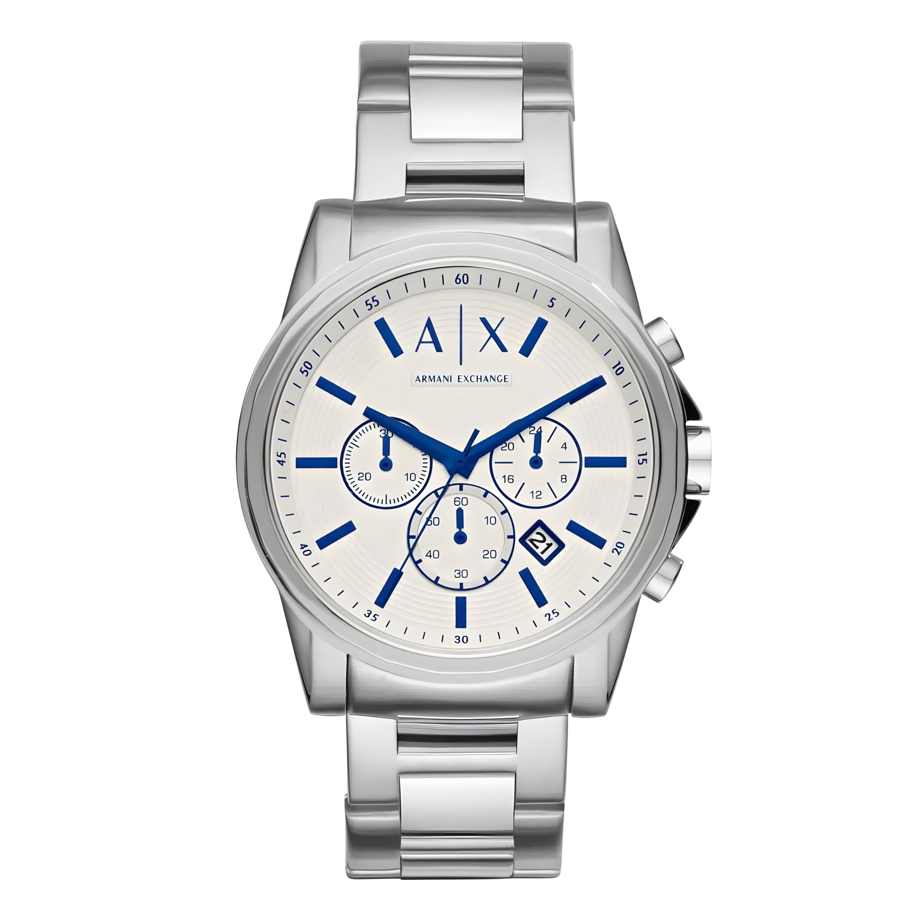 Armani Exchange Outerbanks White Dial Chronograph Men's Watch AX2510