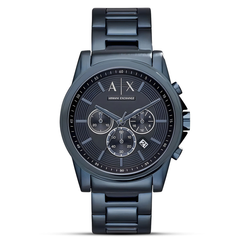 Armani Exchange Outerbanks White Dial Chronograph Men's Watch AX2512