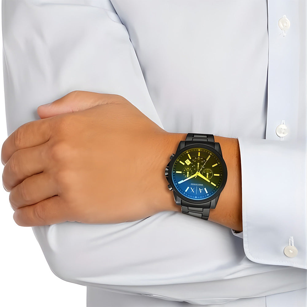 Armani Exchange Chronograph Quartz Black Dial Men's Watch AX2513