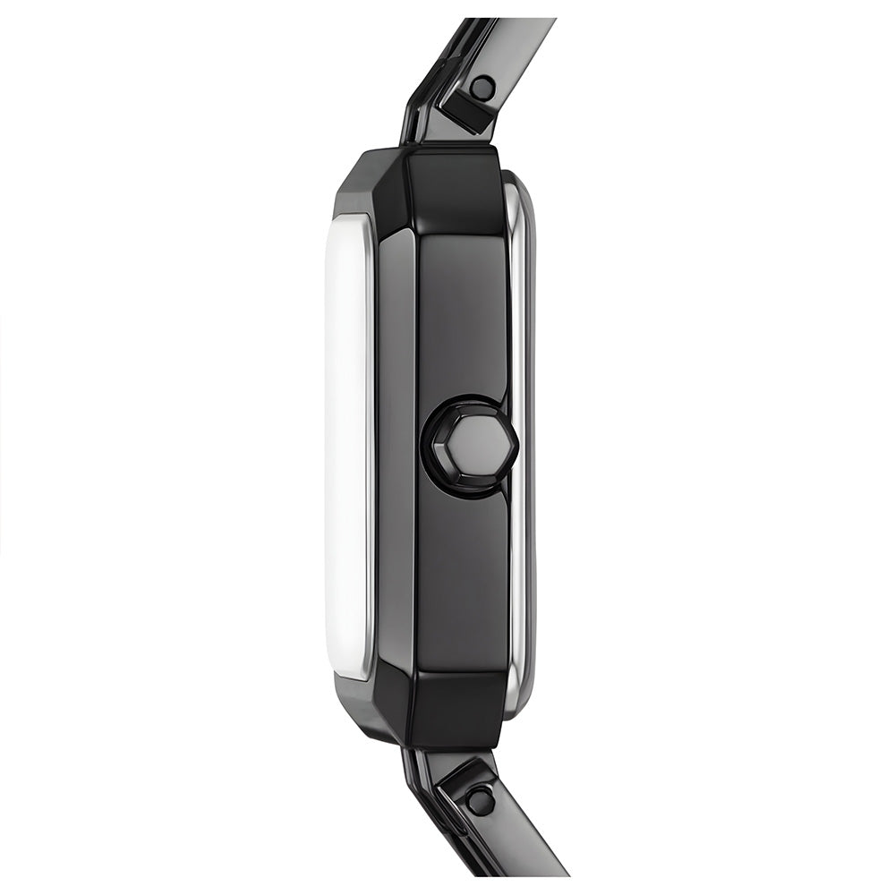 Armani Exchange Rectangle Black Dial Ladies Watch AX5813