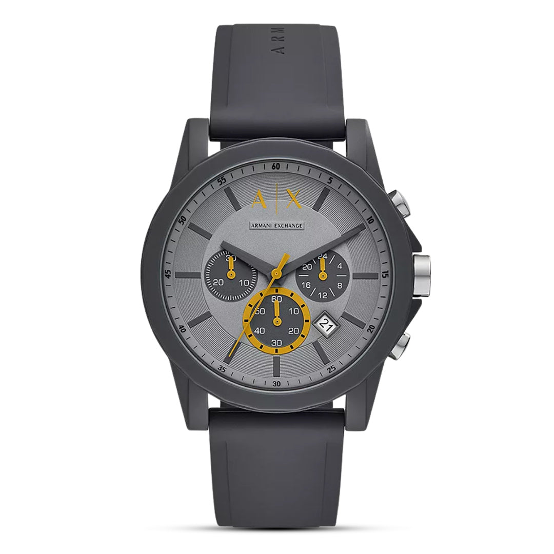 Armani Exchange Hampton Chronograph Grey Dial Men's Watch | AX7123