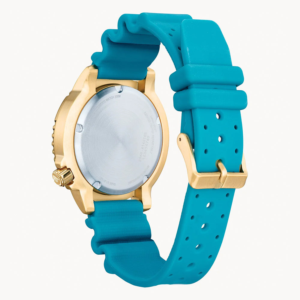 Citizen Eco-Drive Promaster Turquoise Blue Dial Mens Watch BN0162-02X