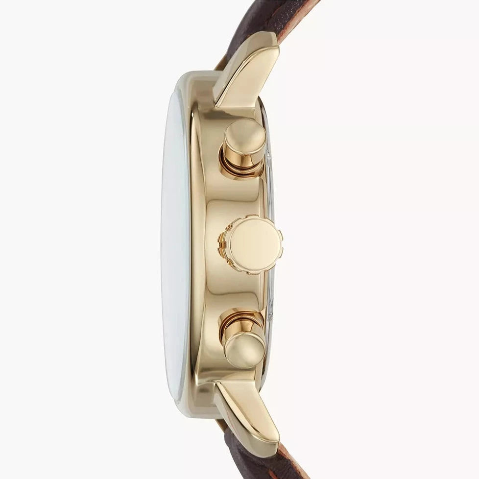 FOSSIL Rhett Chronograph Brown Leather Men's Watch| BQ1009