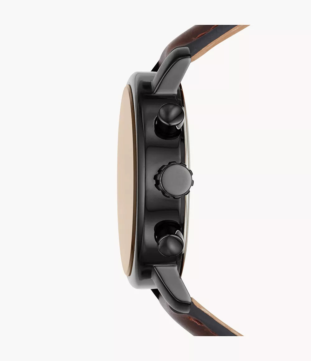 Fossil Rhett Chronograph Brown Leather Watch BQ2459