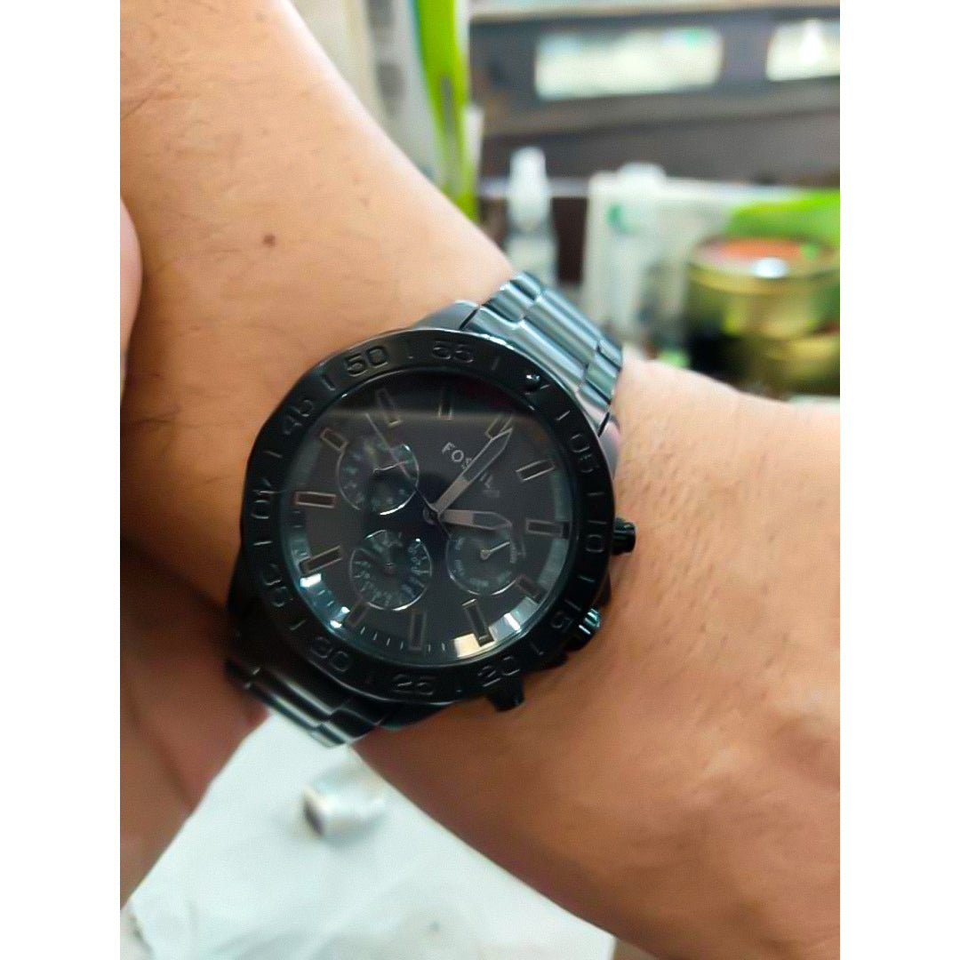 Fossil Bannon Multifunction Black Dial Men's Watch | BQ2587