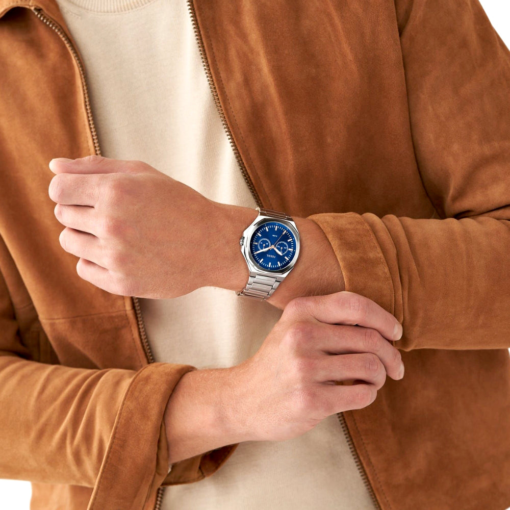 Fossil Multifunction Blue Dial Men's Watch | BQ2751