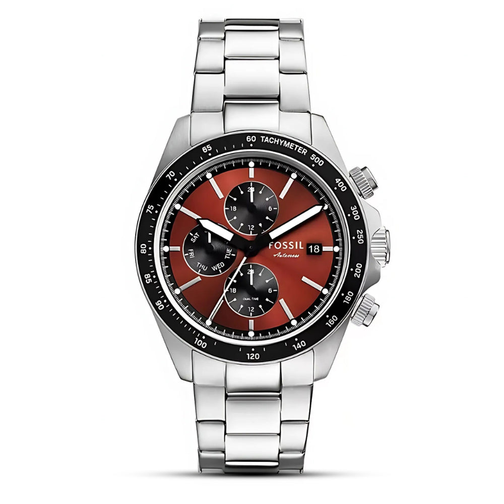 Fossil Autocross Red Dial Men's Watch | BQ2895