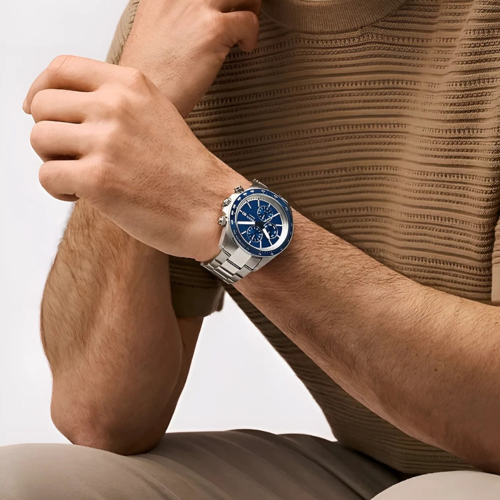 Fossil Autocross Multifunction Blue Dial Men's Watch| BQ2869