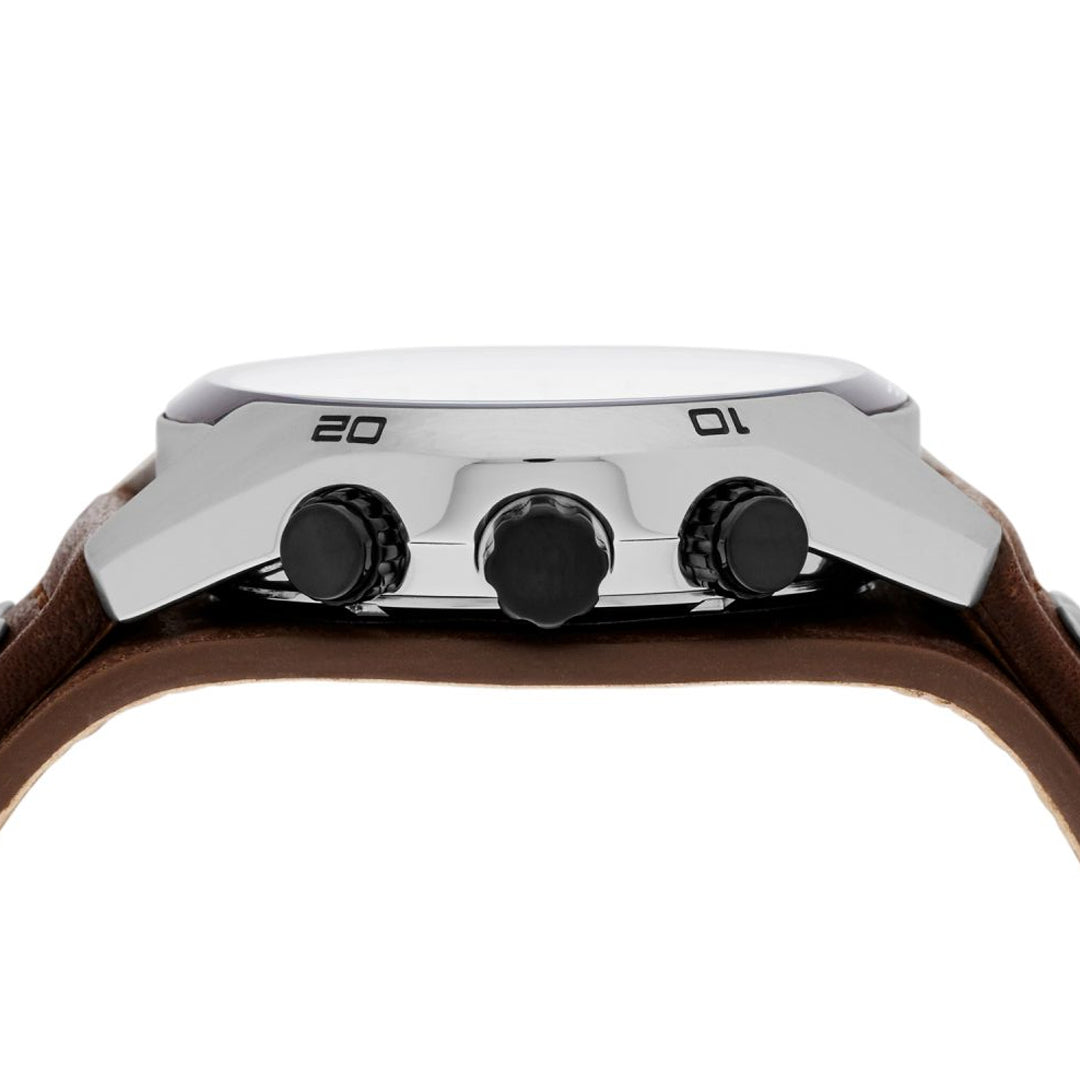 Fossil Coachmen Chronograph White Dial Men's Watch | CH2890