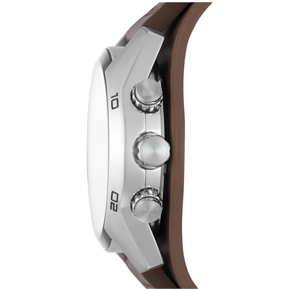 Fossil Coachman Chronograph Brown Leather Men's Watch| CH2891