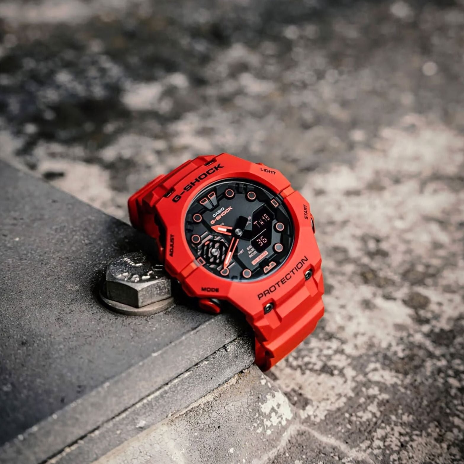 Casio G-Shock Lineup Carbon Core Guard Series| GA-B001-4A