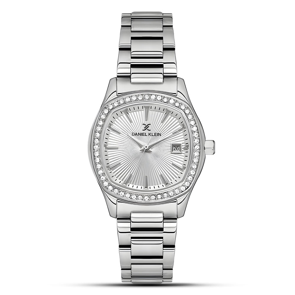 Daniel Klein Silver Dial Ladies Watch DK.1.13866-1