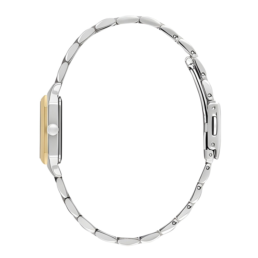 Daniel Klein Two Tone Silver Dial Ladies Watch | DK.1.13877-6