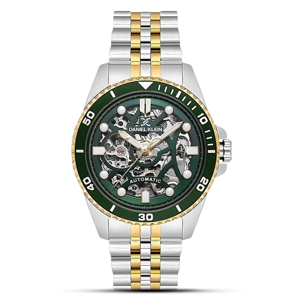 Daniel Klein Automatic Skeleton Dial Men's Watch | DK.1.13998-6