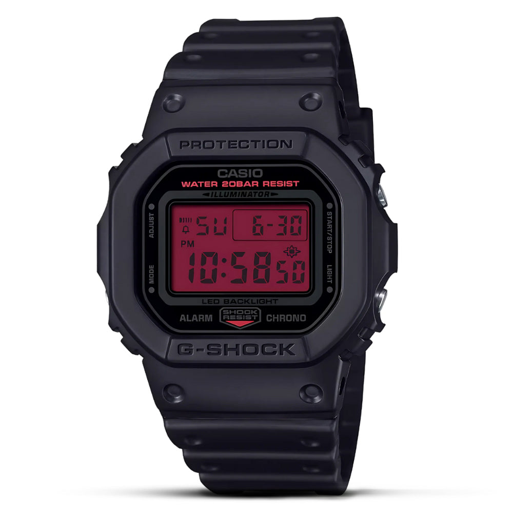 Casio G-SHOCK Origin Red Digital Dial Men's Watch | DW-5600BBR-1DR