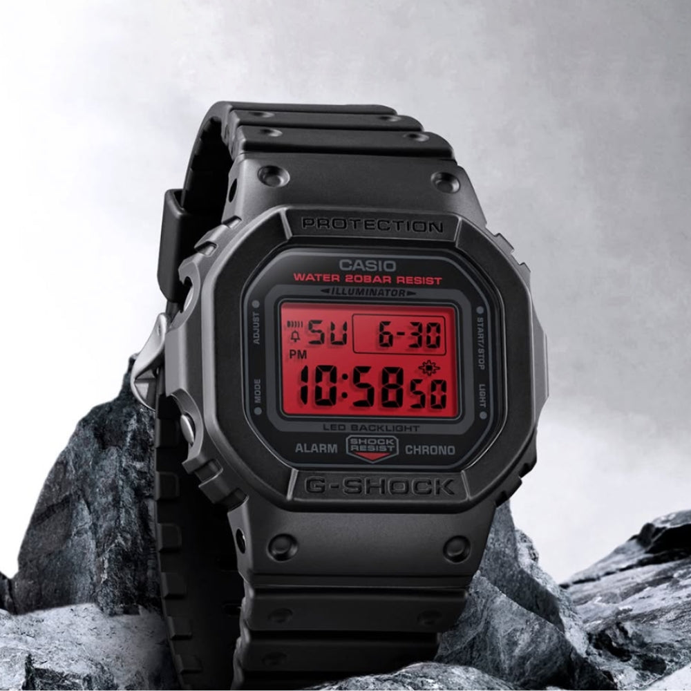 Casio G-SHOCK Origin Red Digital Dial Men's Watch | DW-5600BBR-1DR