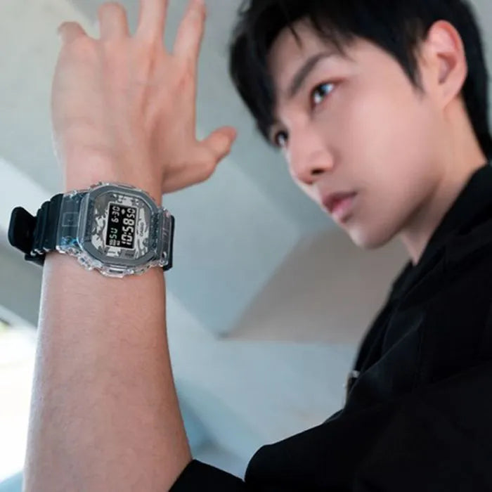 Casio G-Shock Camouflage Transparent Series Watch | DW-5600SKC-1DR