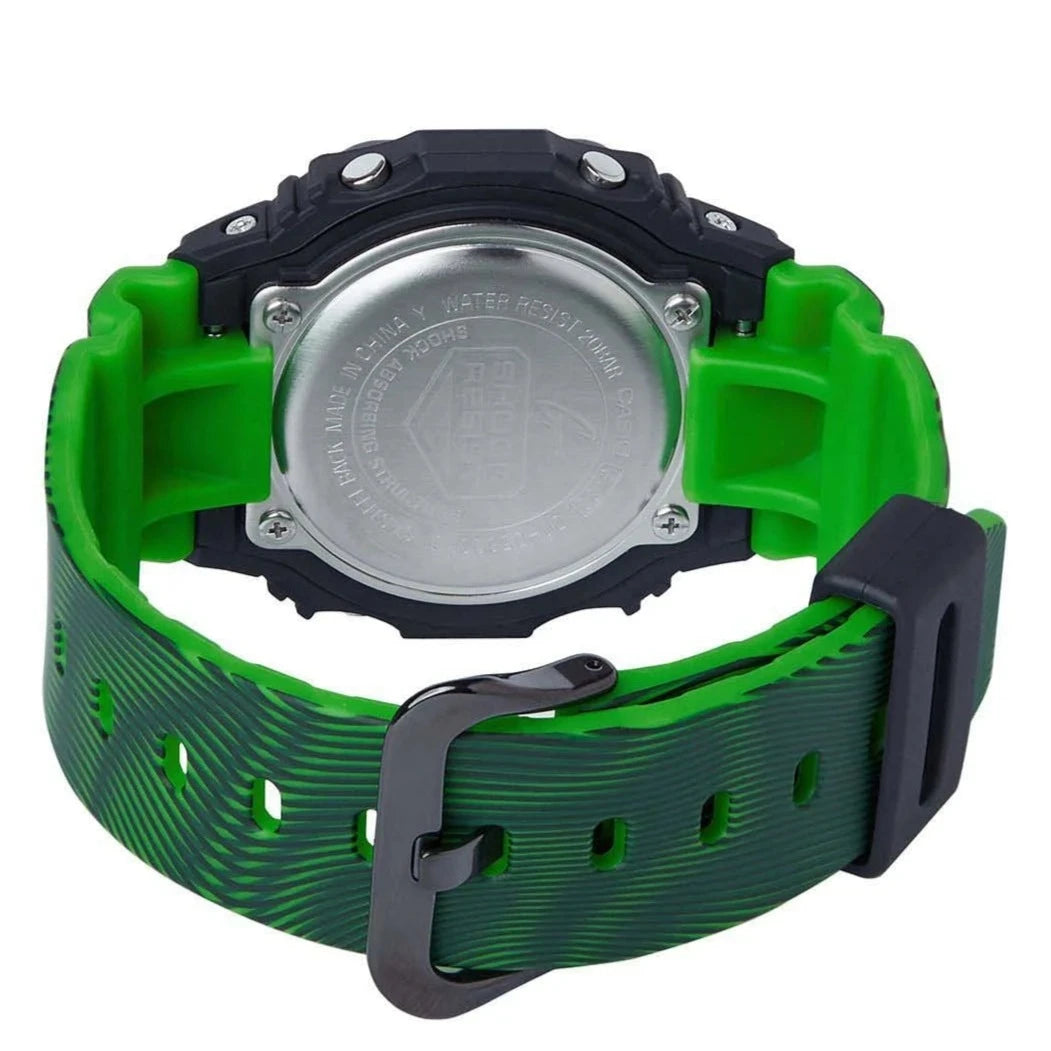 Casio G-Shock "Time Distortion" Green Digital Men's Watch| DW-D5600TD-3DR