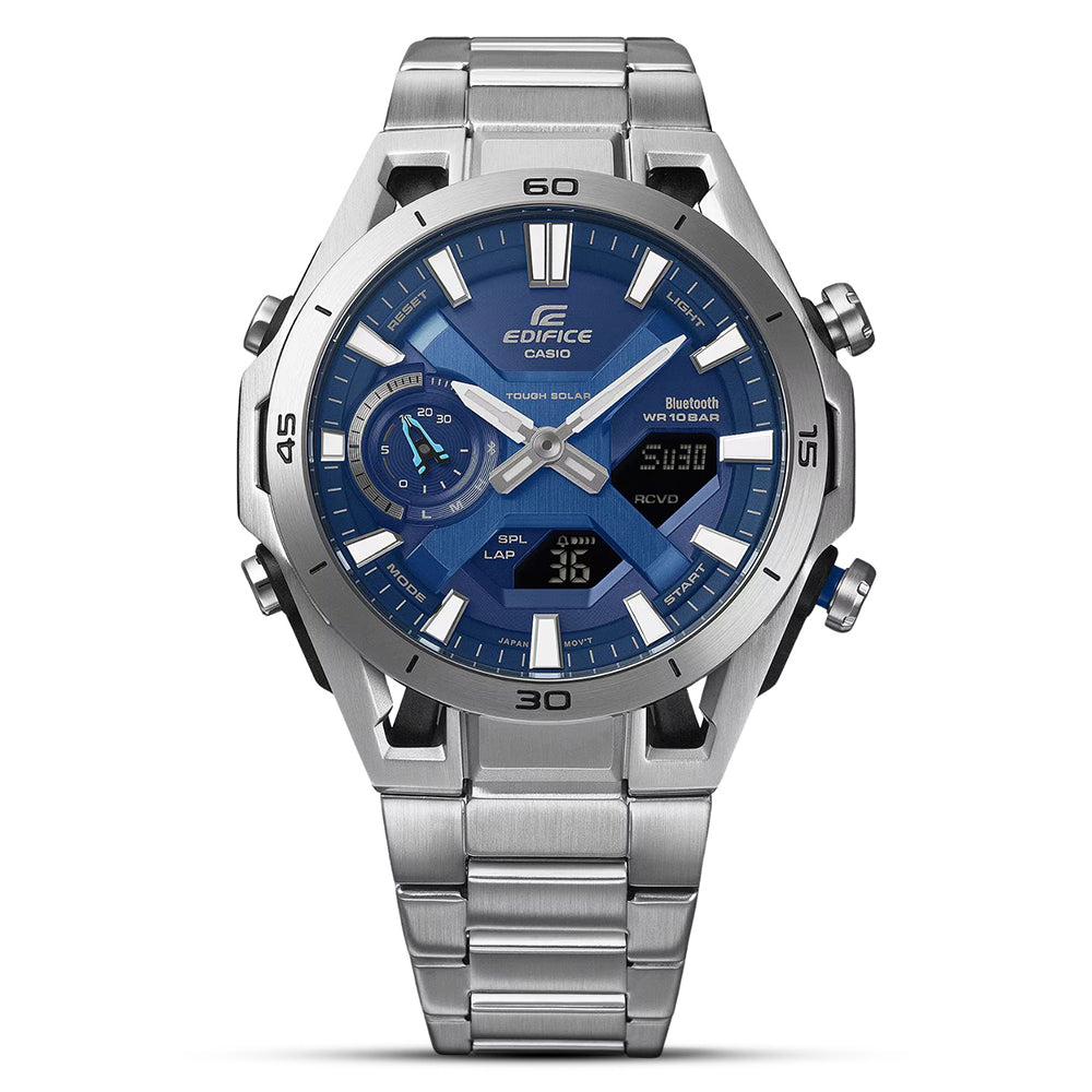 CASIO EDIFICE SOSPENSIONE ANALOG-DIGITAL WATCH ECB-2300D-2ADF