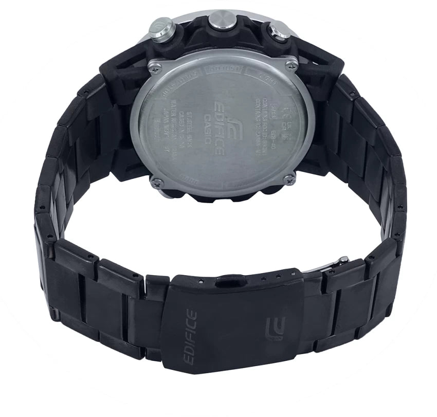 Casio Edifice Mobile Linked Stainless Steel Men's Watch| ECB-40DC-1ADF