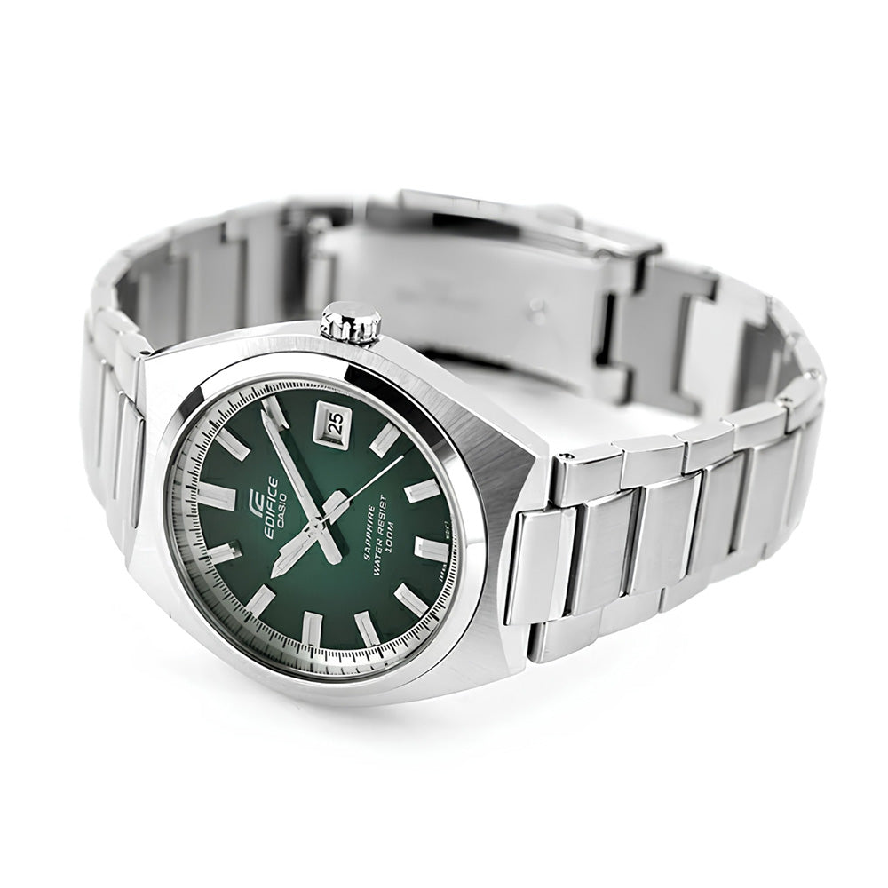 CASIO EDIFICE STANDARD GREEN DIAL WATCH | EFB-109D-3AVDF