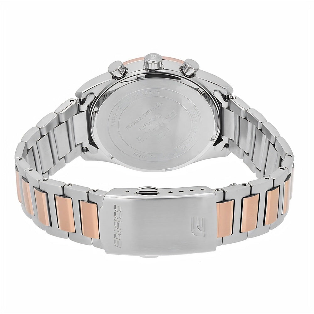 CASIO EDIFICE TWO TONE CHRONOGRAPH MEN'S WATCH | EFB-710SG-2AVUDF