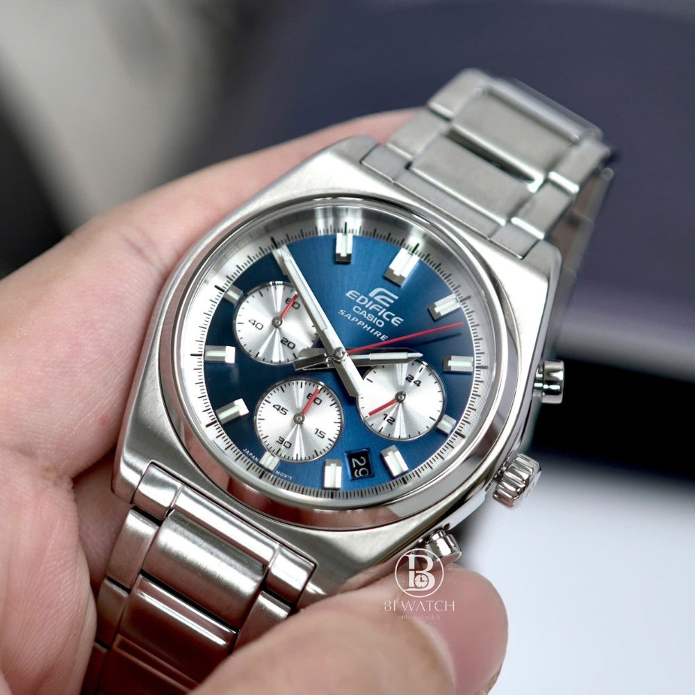 Casio Edifice Chronograph Blue Dial Men's Watch | EFB-730D-2AVUDF