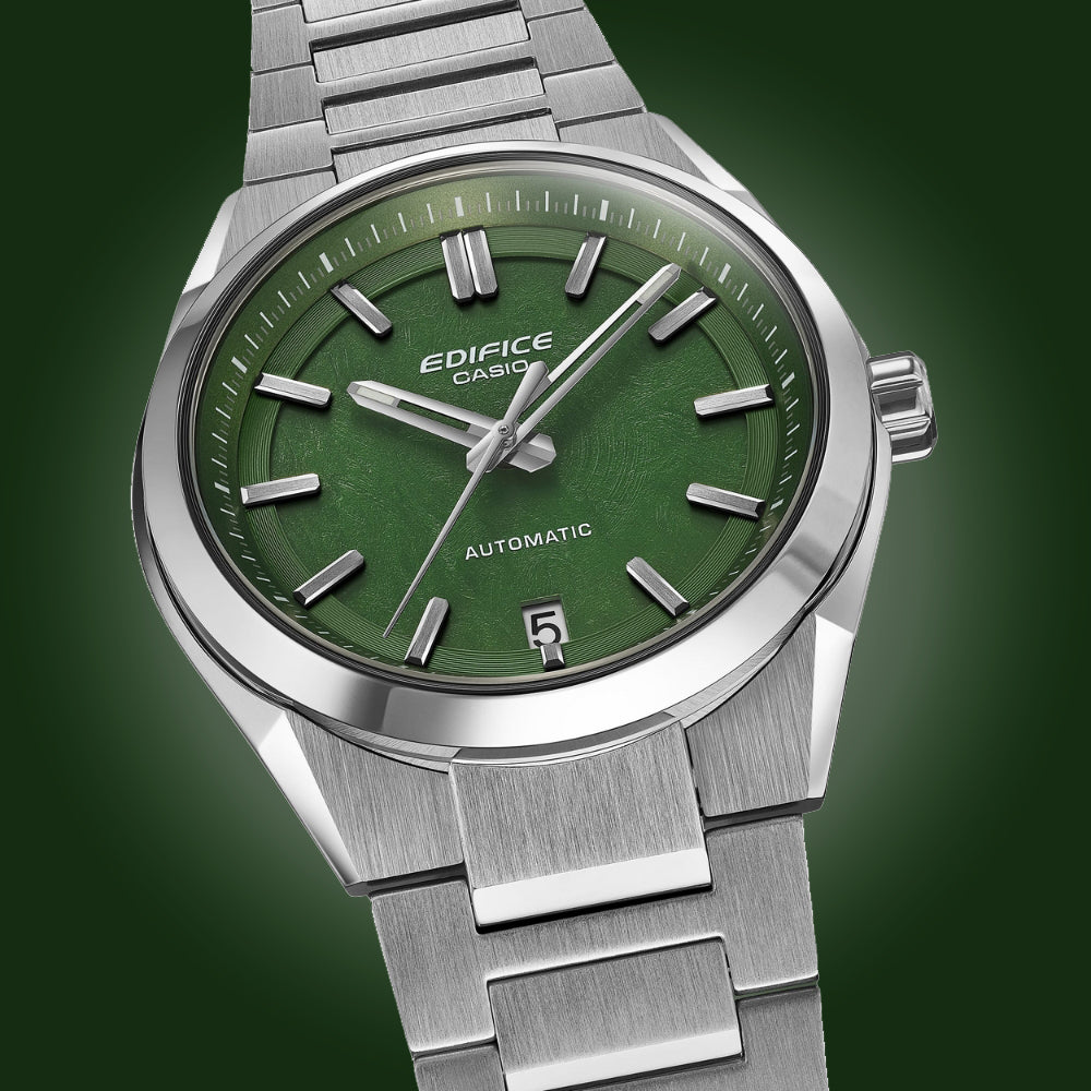 Casio Edifice Automatic Green Dial Men's Watch | EFK-100D-3ADR