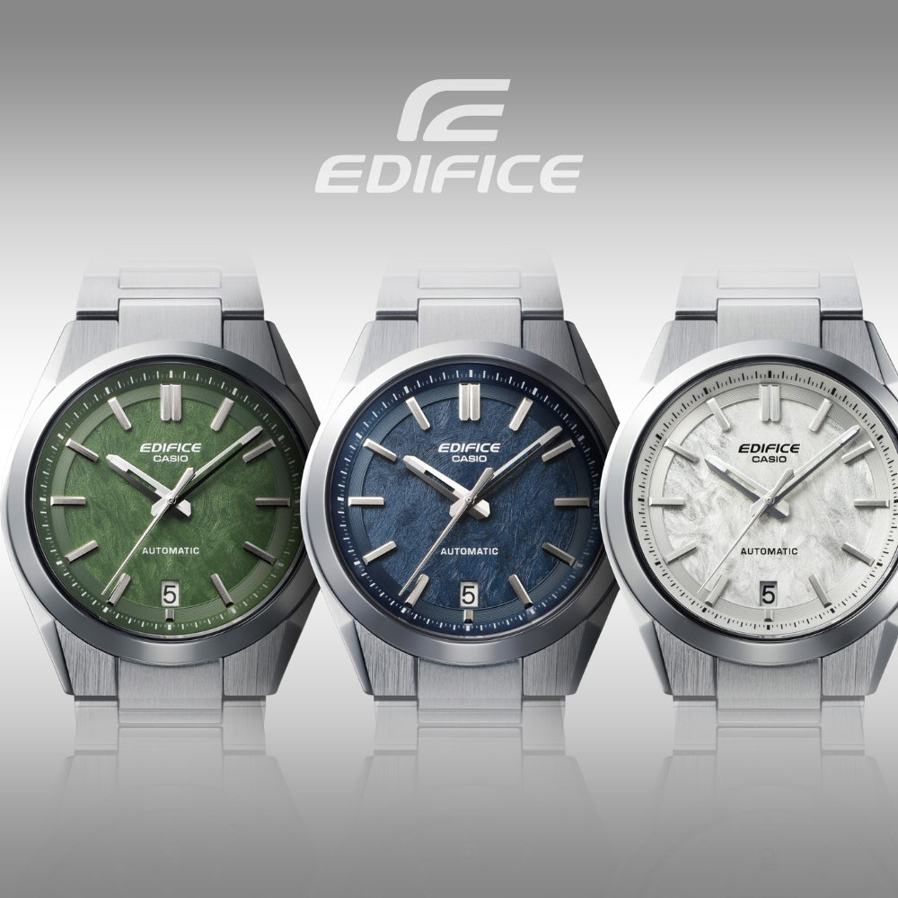 Casio Edifice Automatic White Dial Men's Watch | EFK-100D-7ADR