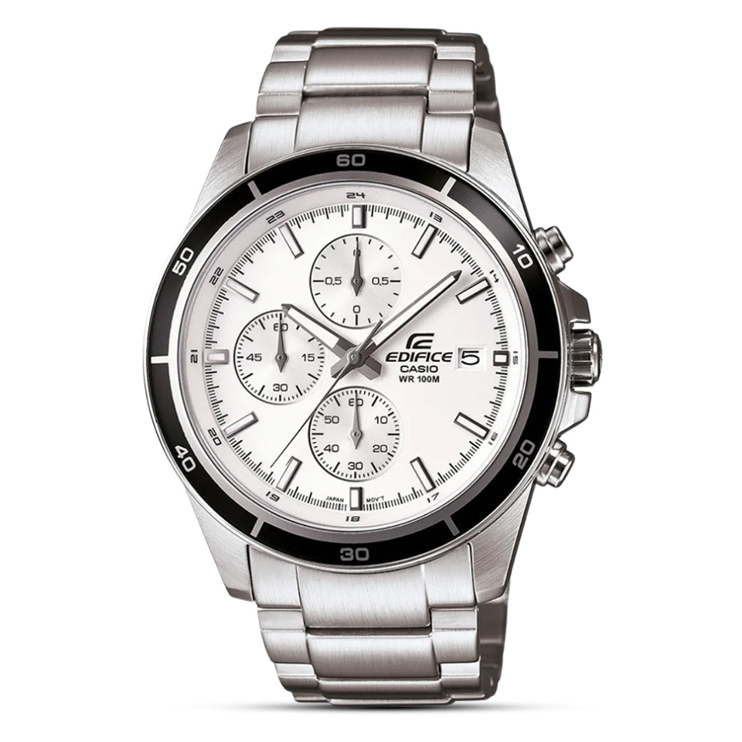 Casio Edifice Chronograph White Men's Watch | EFR-526D-7AVUDF