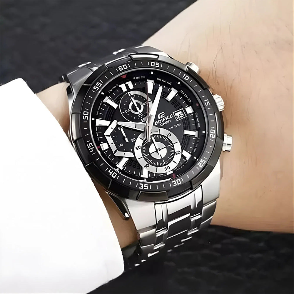 Casio Edifice Chronograph Black Dial Men's Watch EFR-539D-1AVUDF