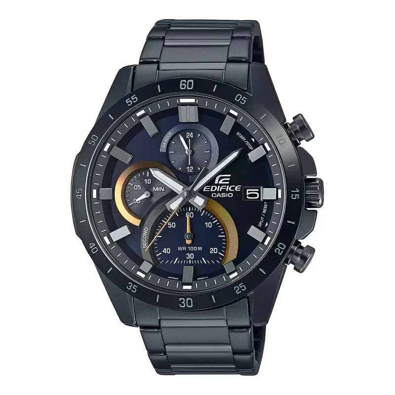 Edifice casio watch black hotsell