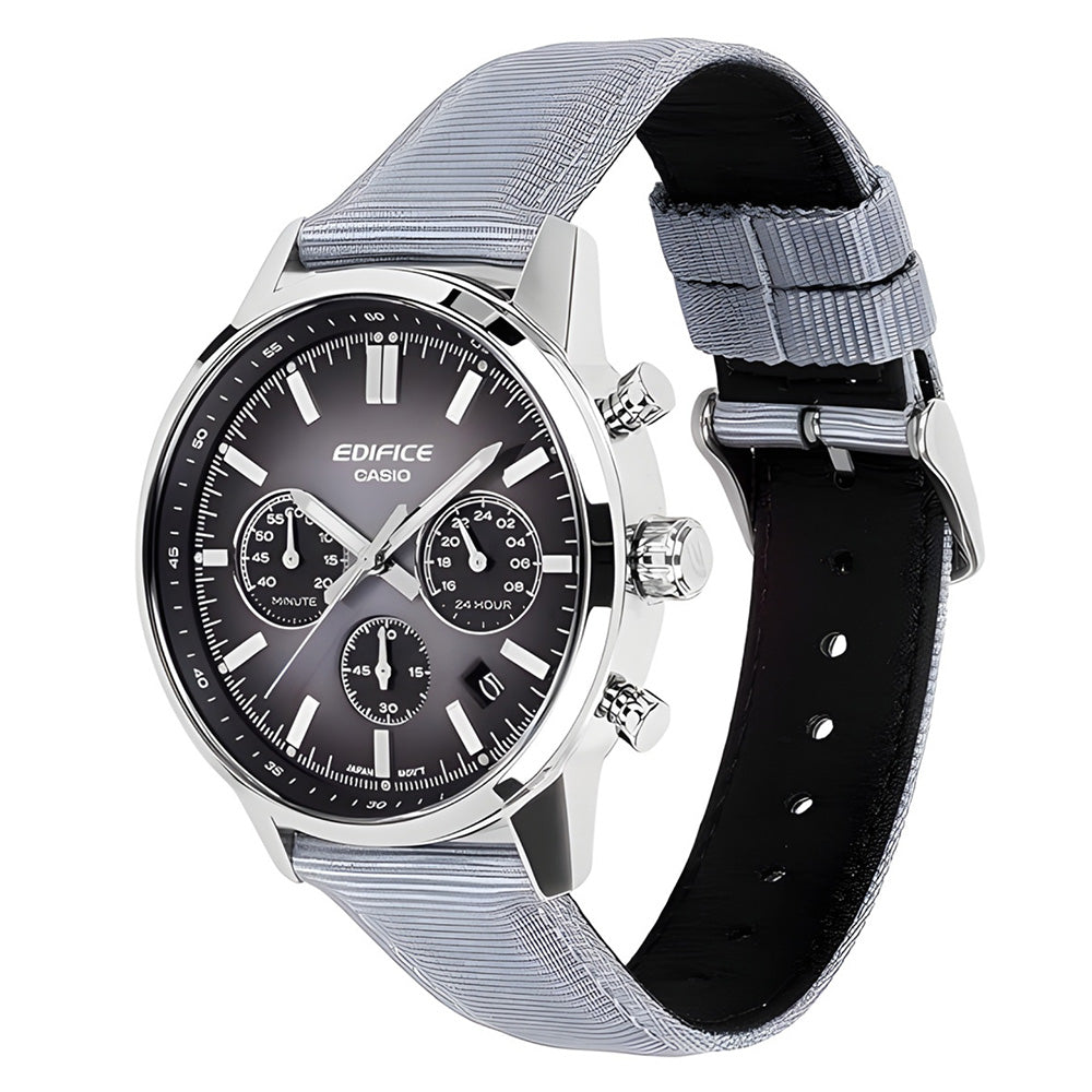 Casio Edifice Chronograph Grey Dial Watch | EFR-575C-8ADF