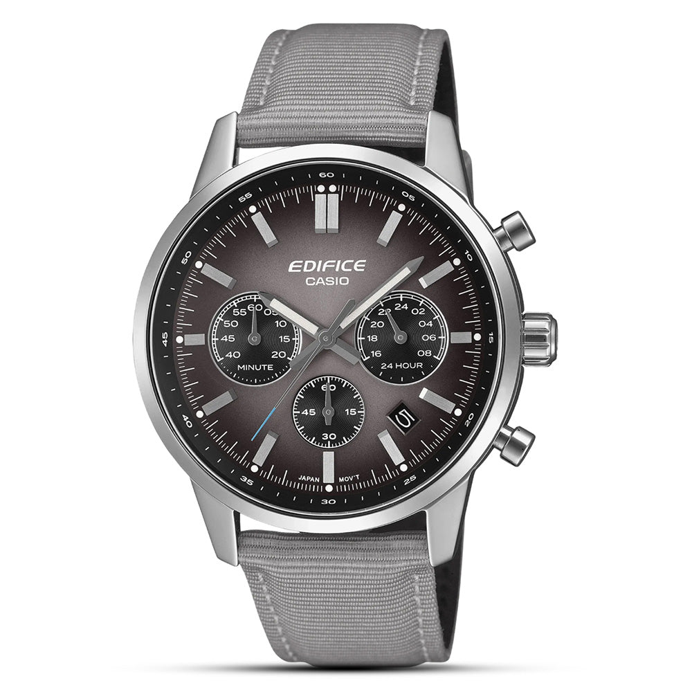 Casio Edifice Chronograph Grey Dial Watch | EFR-575C-8ADF