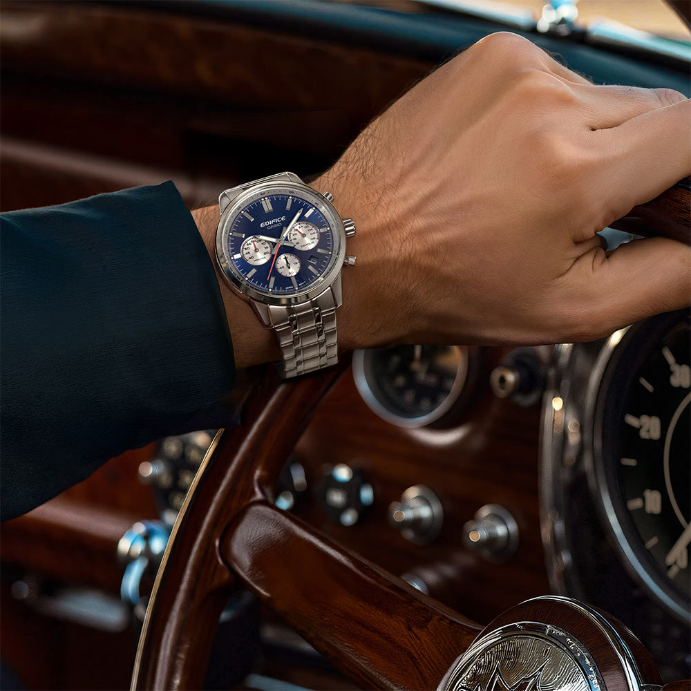 Casio Edifice Chronograph Blue Dial Watch | EFR-575D-2ADF