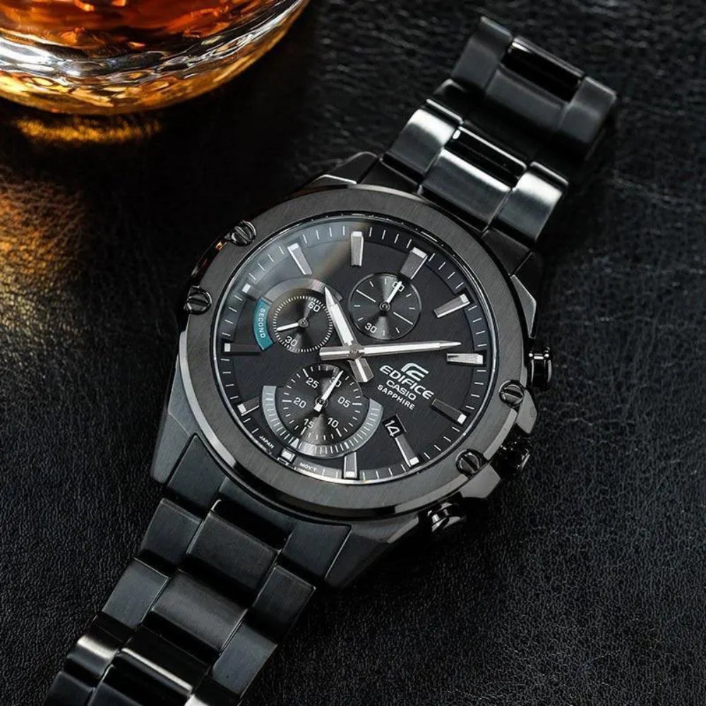 Casio Edifice Black Dial Quartz Men's Watch EFR-S567DC-1AVUDF